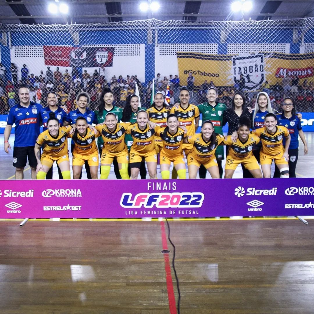 FOTO - Taboão Magnus vence primeira partida da final da Liga Feminina de Futsal (1)