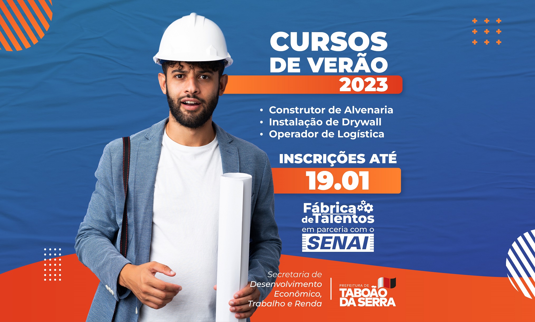Prefeitura de Taboão da Serra fecha parceria com Senai para “Cursos de Verão 2023