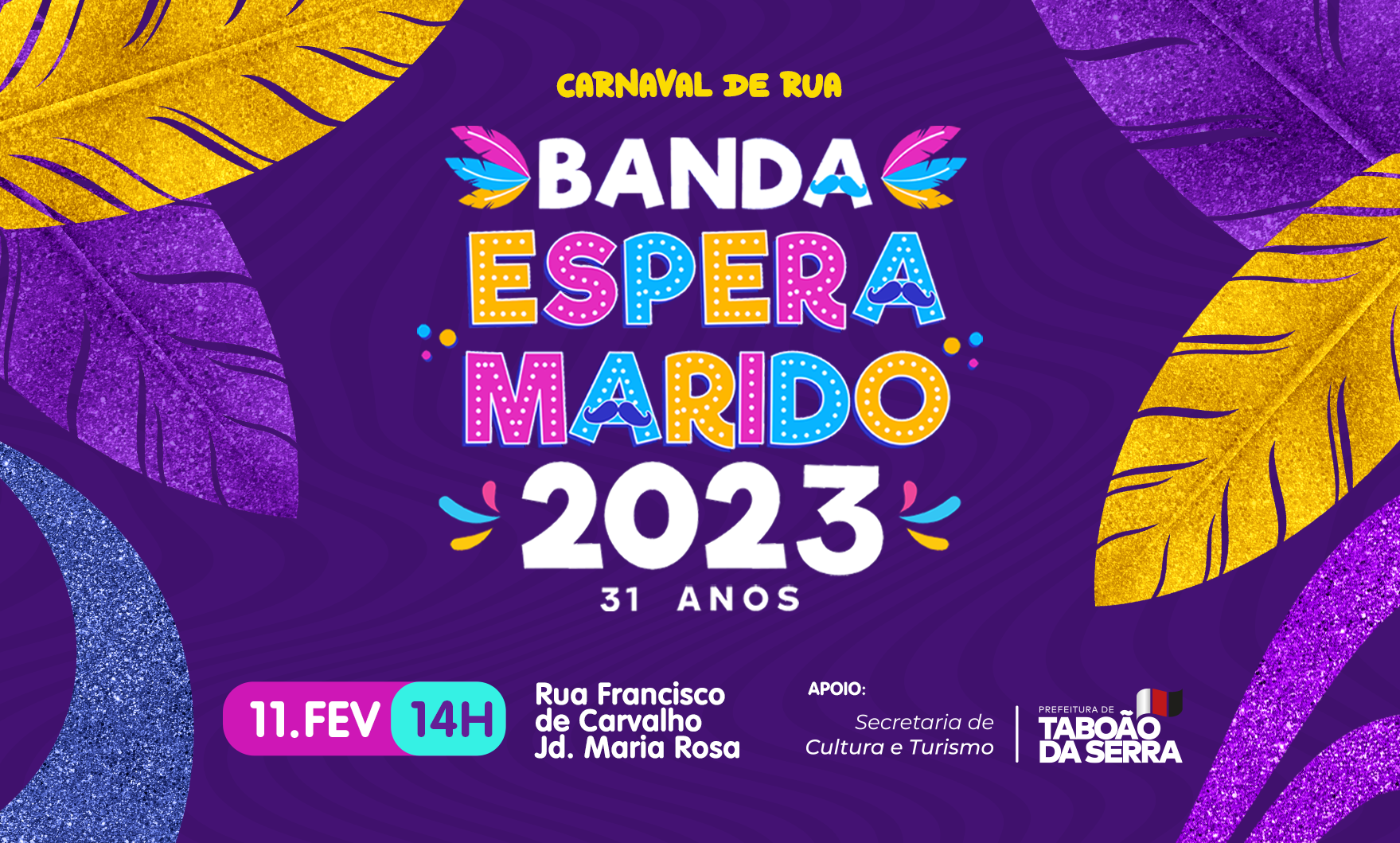 Banda Espera Marido realiza carnaval de rua no Jd. Maria Rosa