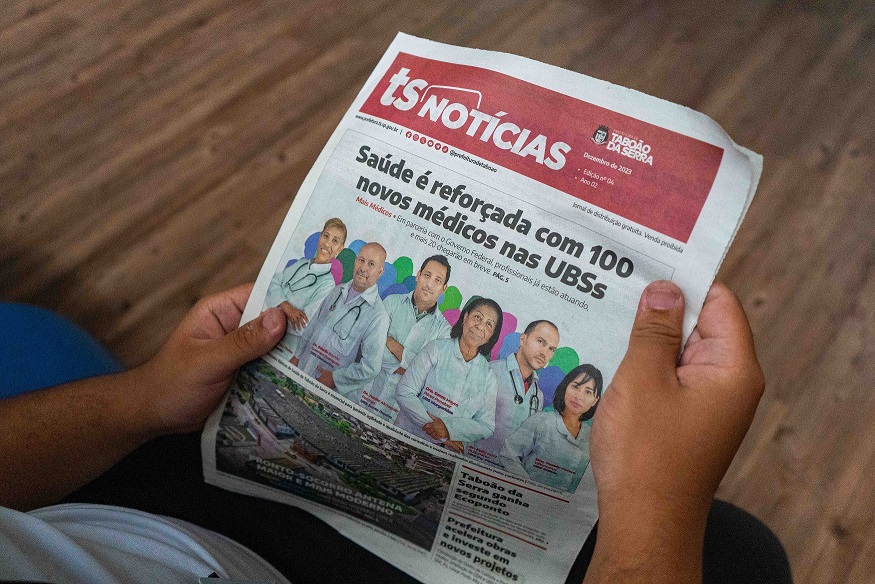 Prefeitura de Taboão da Serra lança 4ª edição do jornal TS Notícias com avanços do município