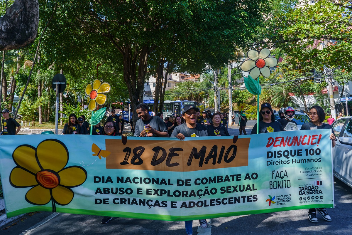 FOTO - Prefeitura de Taboão da Serra realizou campanha de conscientização contra o abuso e a exploração sexual infantil (4)