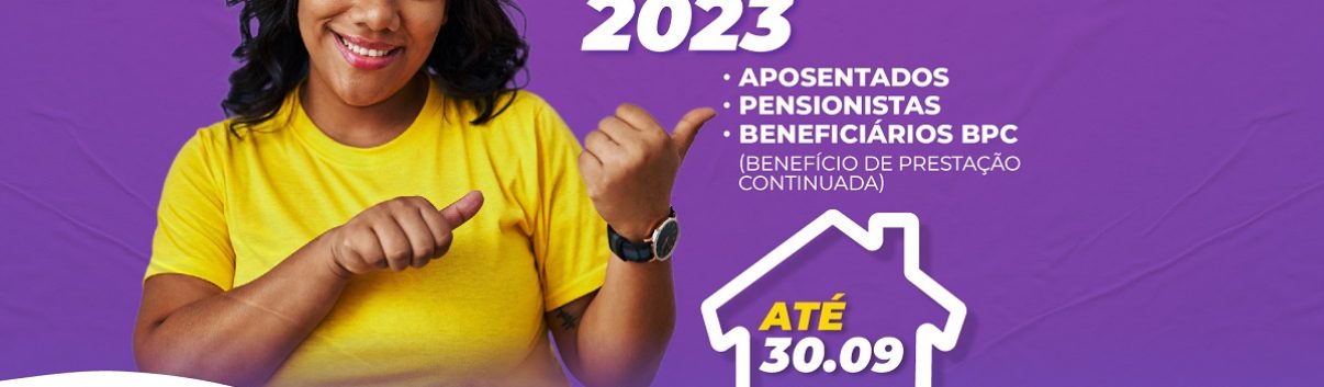 ARTE - Aposentados, pensionistas e beneficiários do BPC de Taboão da Serra têm até 3009 para solicitar isenção do IPTU 2024